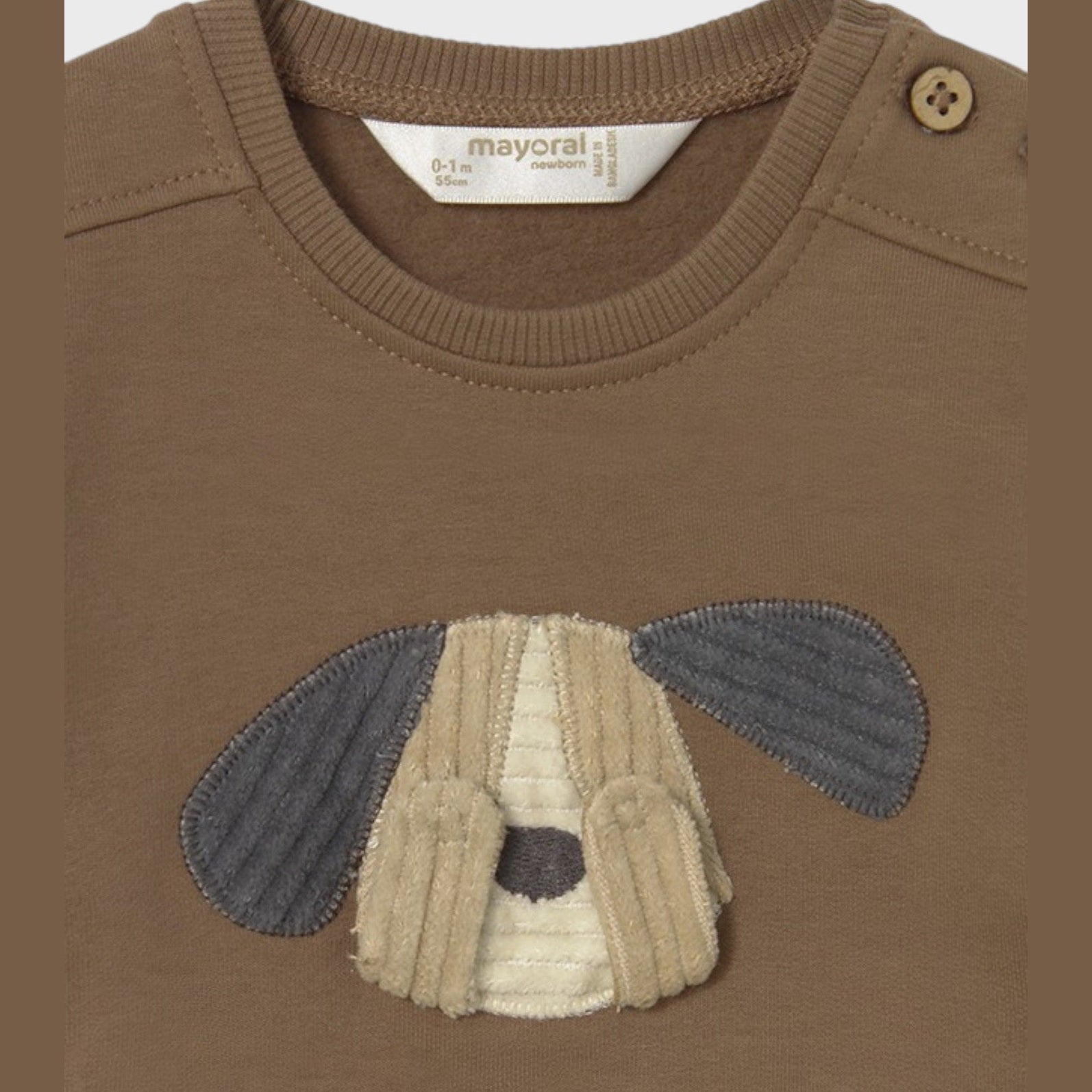 Maglia Bimbo Marrone 2406/92 -  NANU' BABY