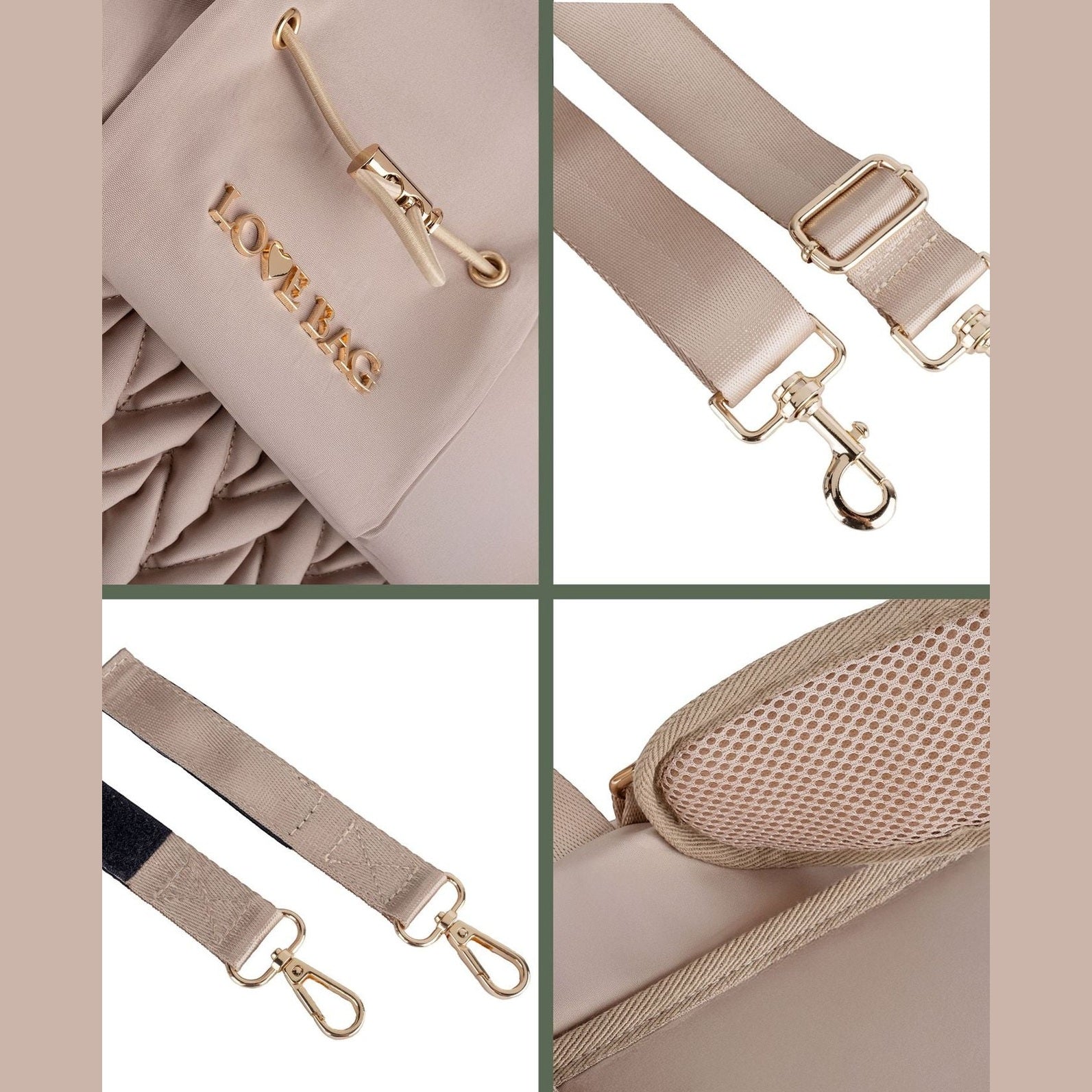 Zaino Beige  BEIGE ZAINO BEIGE -  NANU' BABY