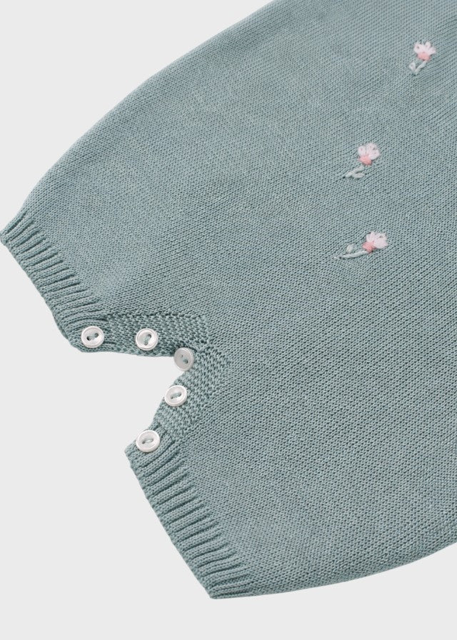 Green Daisies Cotton Romper 363/V