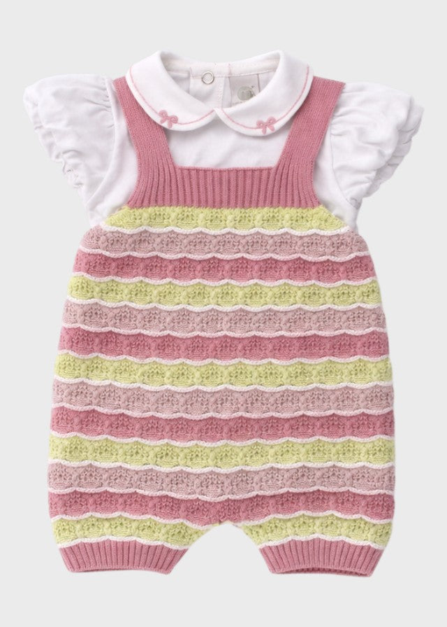 Completo Salopette Maglia Melograno EK1130/M