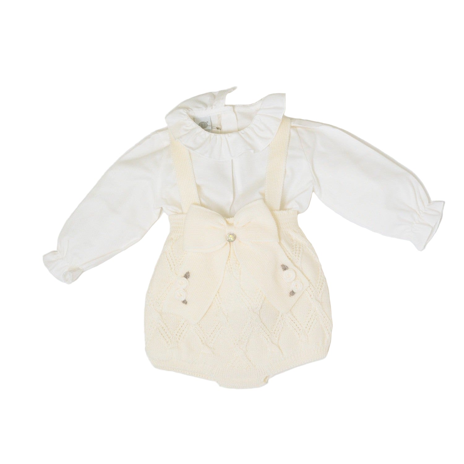 Completo Bimba VANIGLIA IN2460/V -  NANU' BABY