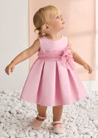 Pink Ruffle Mikado Dress 5010/85