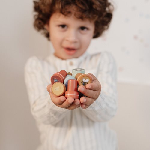 Set 16 timbrini Little Farm  MULTICOLORE 126008 -  NANU' BABY