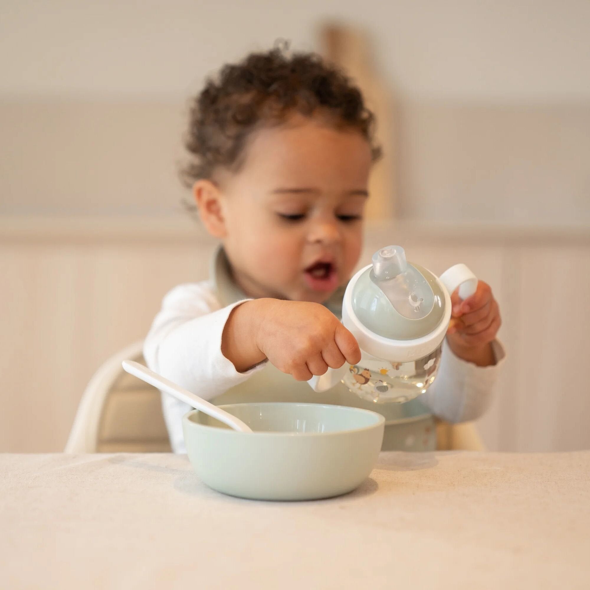 Tazza antigoccia MIO 200 ml  Verde 108017065399 -  NANU' BABY