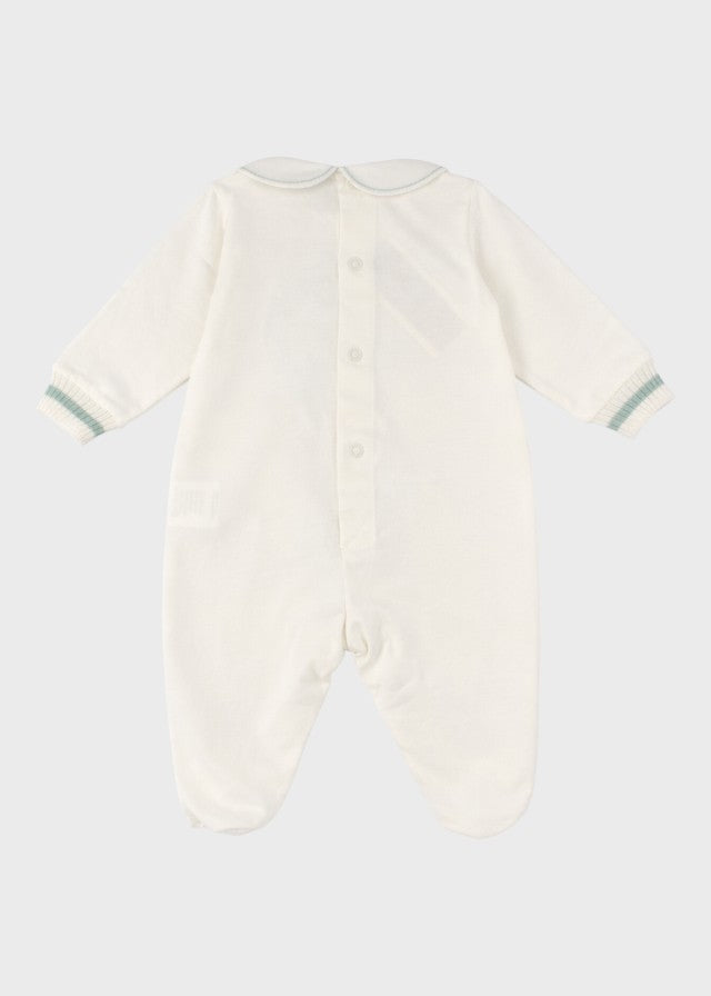 Green Hot Air Balloon Jersey Onesie EK5014V