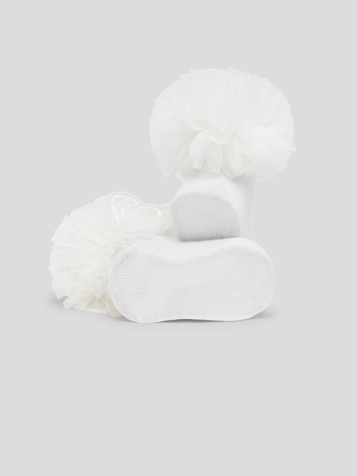 Set of socks with white headband 9710