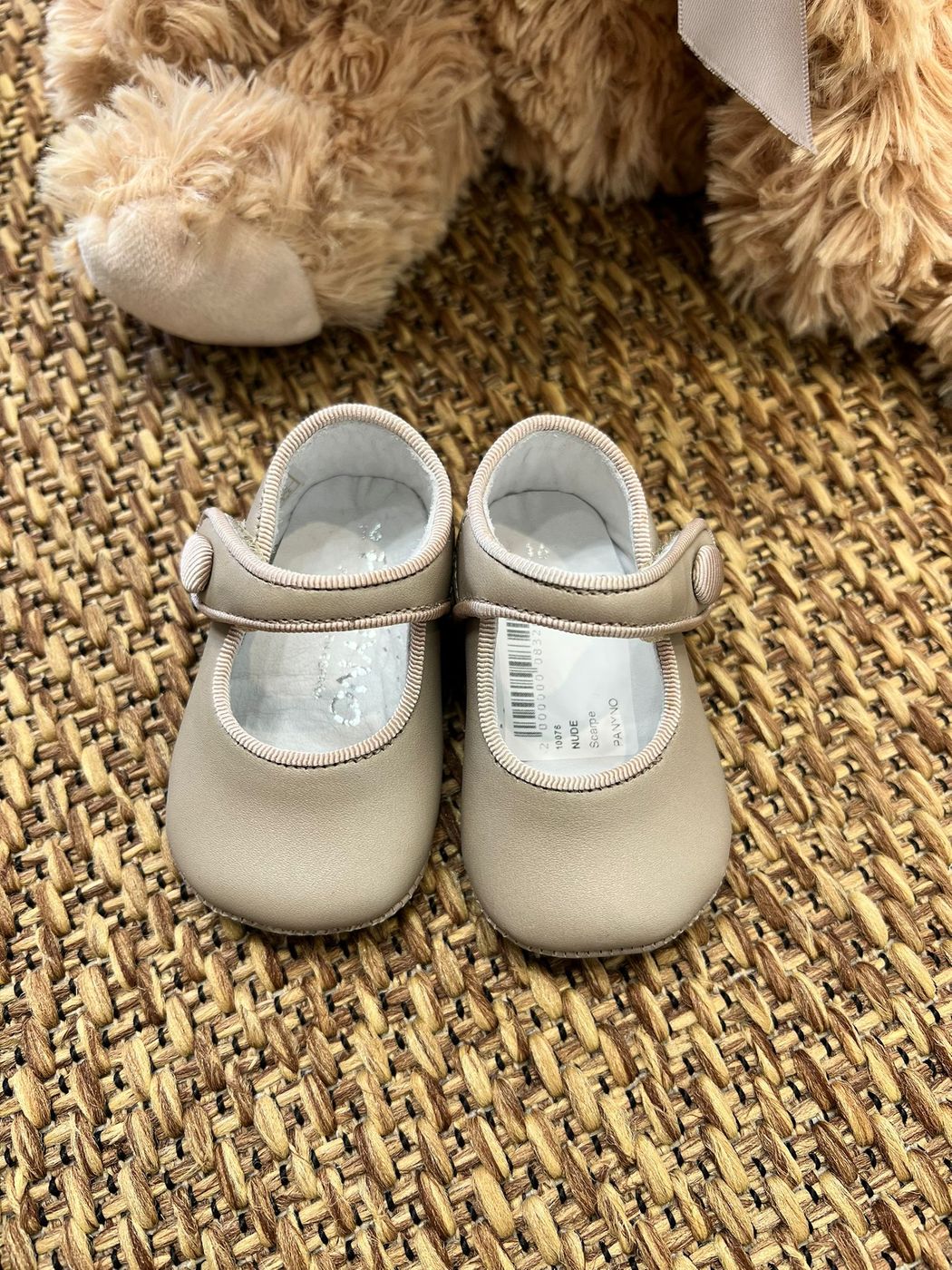 Baby Girl's Shoes, NUDE 10076