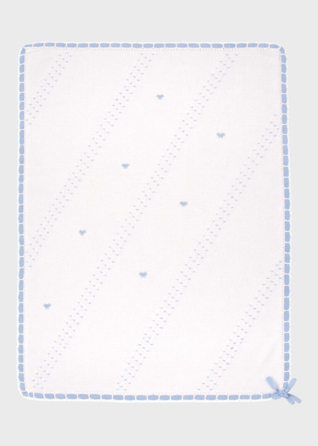 ENEA/CO Sky Bow Cotton Blanket