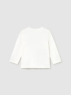 "Play" tractor long-sleeved shirt for boys, CREAM 2069/39