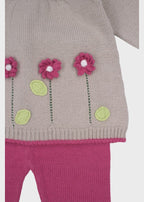 Dove Grey Daisies Birth Set ZULEYA/CN-T