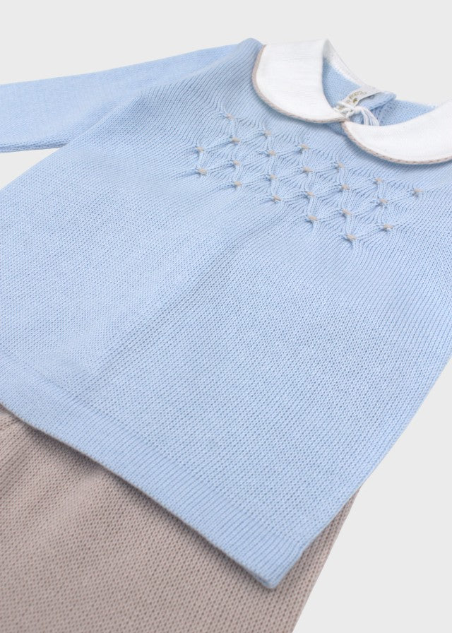 Complete Cotton Smock Sky NIDO/584-C