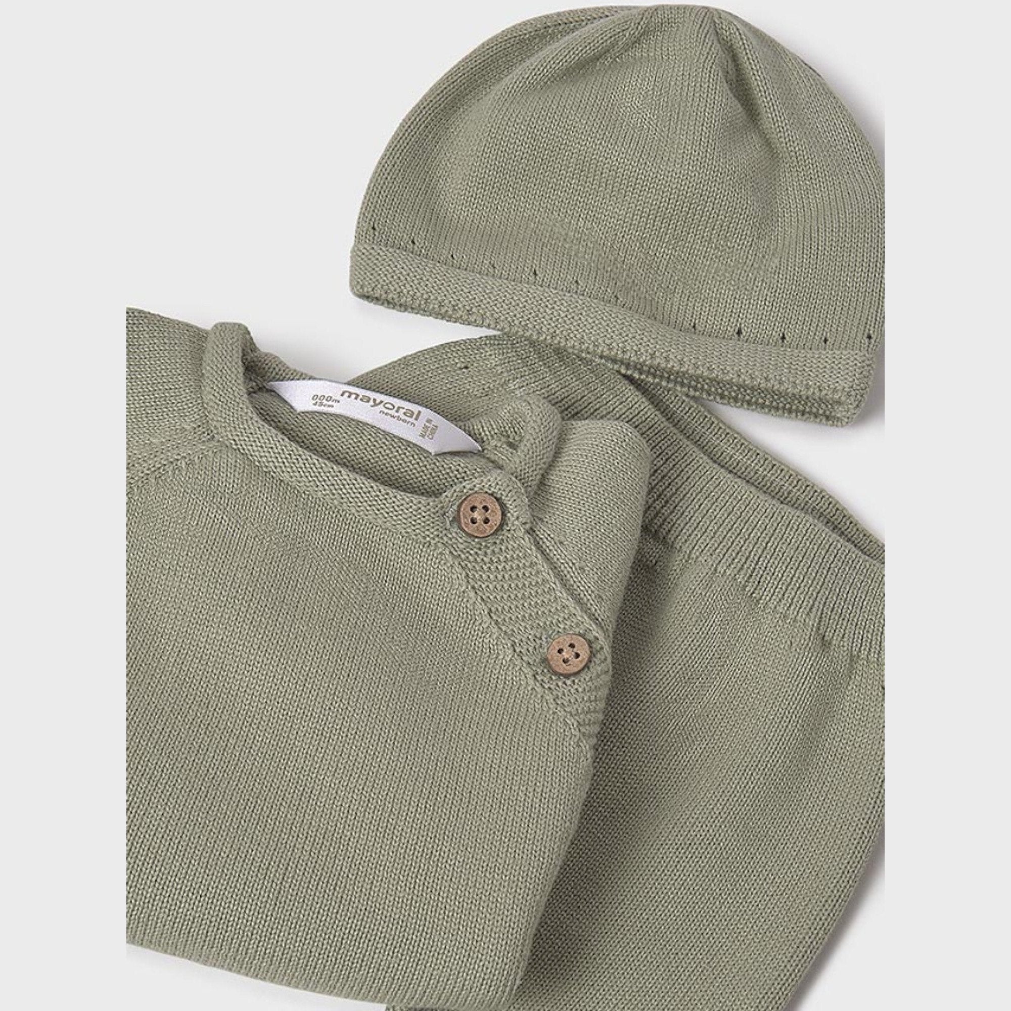 Completo nascita Neonato Verde 9981/42 -  NANU' BABY