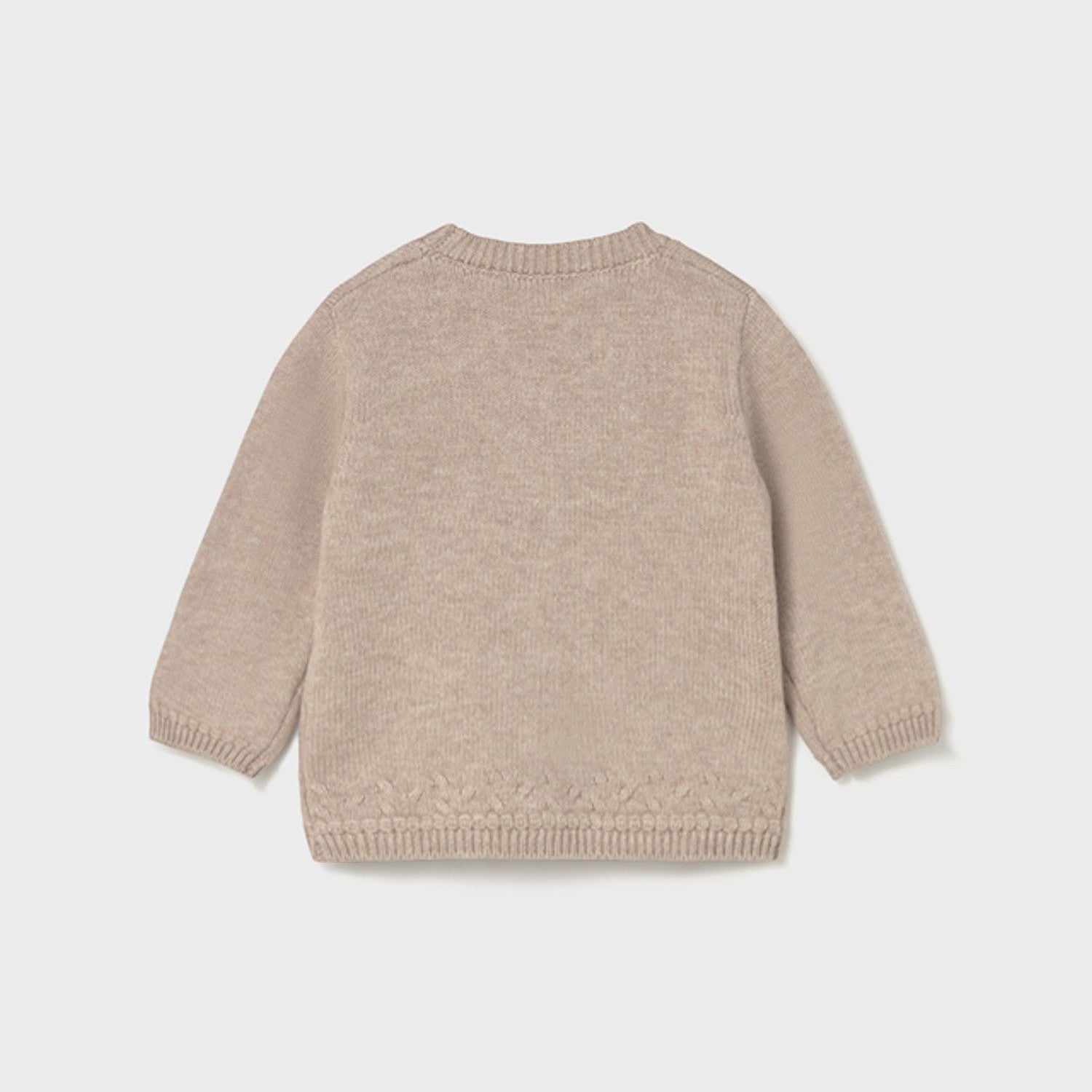 Cardigan Bimbo Beige Collo V Mayoral 2338/85 - NANÙ BABY -  NANU' BABY