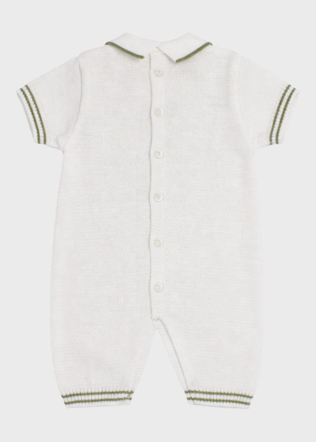 Tutina Corta Pois Nocciolina Verde EK5615V