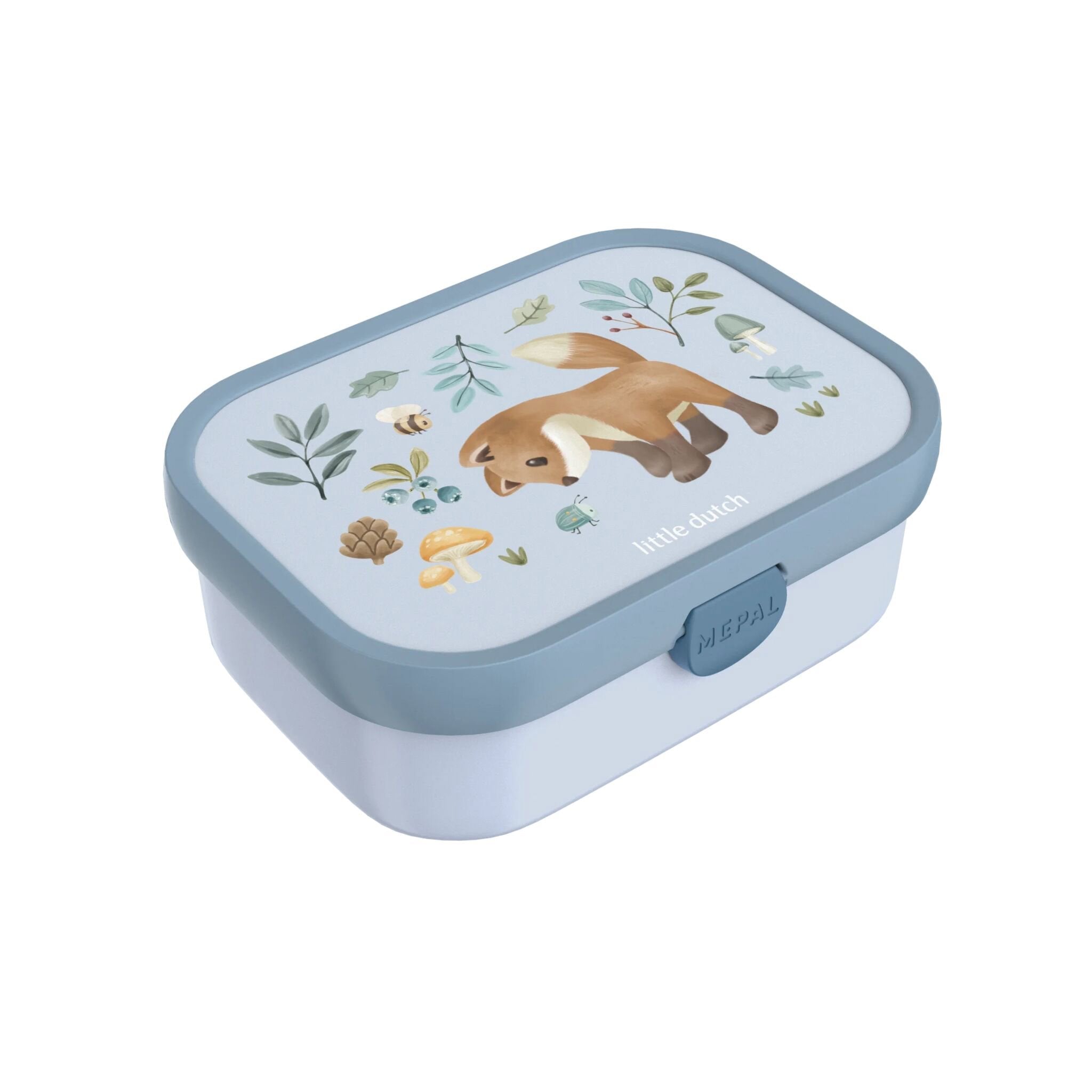 Lunch box con divisori  Blu 107440065408 -  NANU' BABY