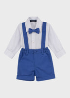 Light Blue Bermuda Waistcoat Ceremony Suit