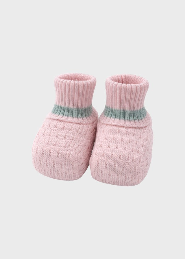 Pink Green Cotton Slippers EK50SR