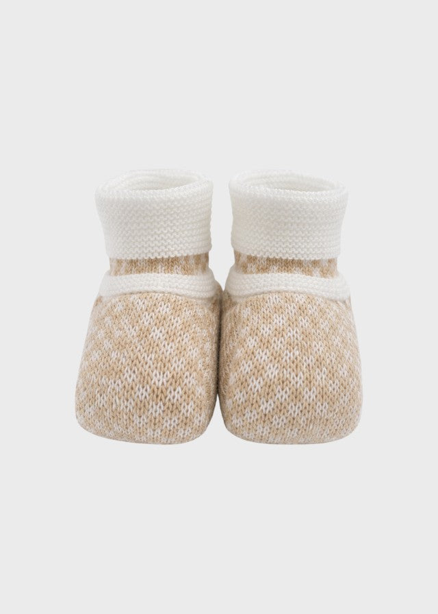 Ivory Sand Cotton Slippers EK57S/A