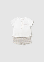 Completo Lino Avorio MAYORAL 1211/A