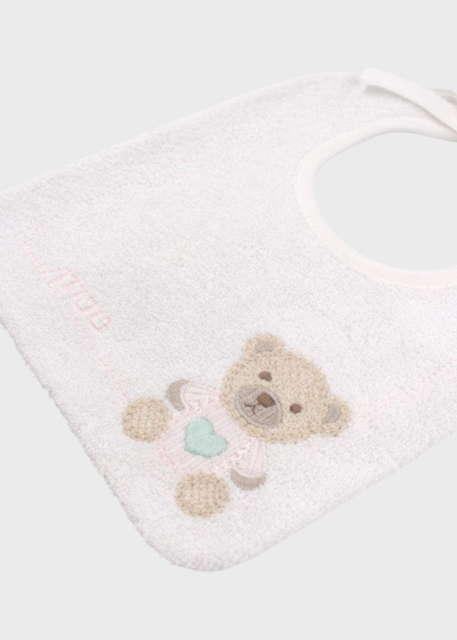 Teddy Bib Sand Pink EK60BAV/R