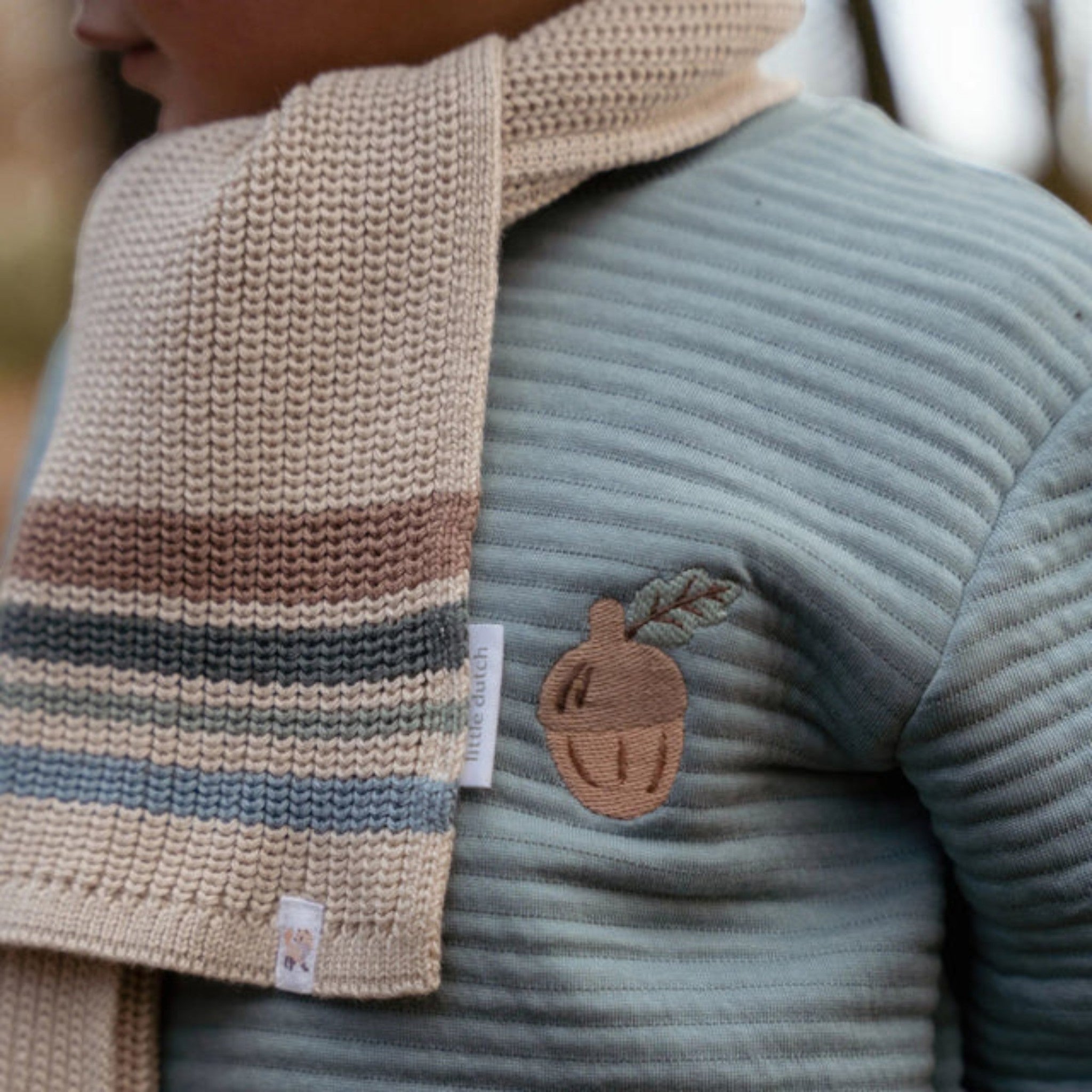 Sciarpa - Marrone - amici della Foresta  Avorio CL25099021