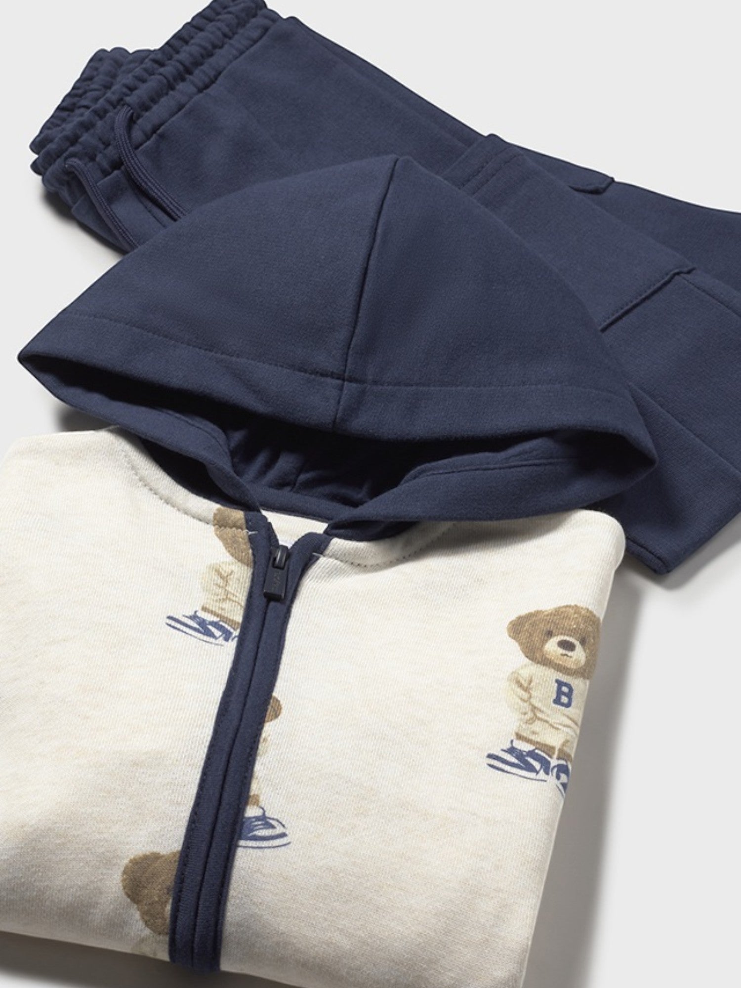 3-piece printed tracksuit for baby boy, blue, 2836/25