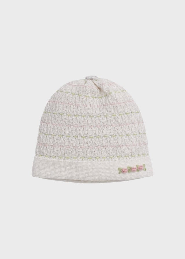 Peach Pink Cotton Hat EK1371
