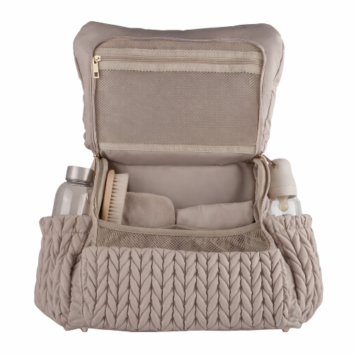 LOVE BAG Beige Maternity Backpack - Premium Fabric 2000000312071