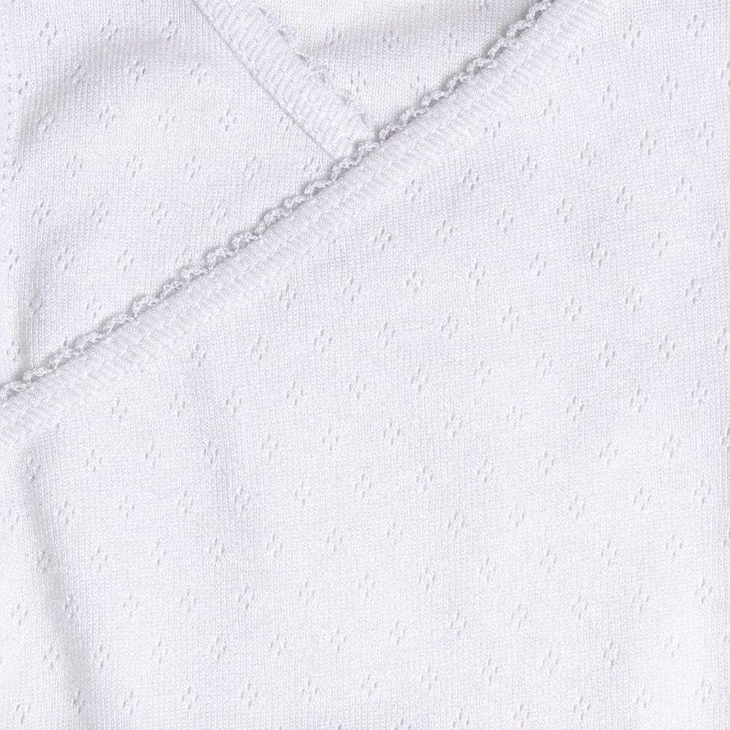 White Long Sleeve Bodysuit BG56FT