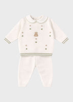 Green Peanut Polka Dot Cotton Set EK5650V