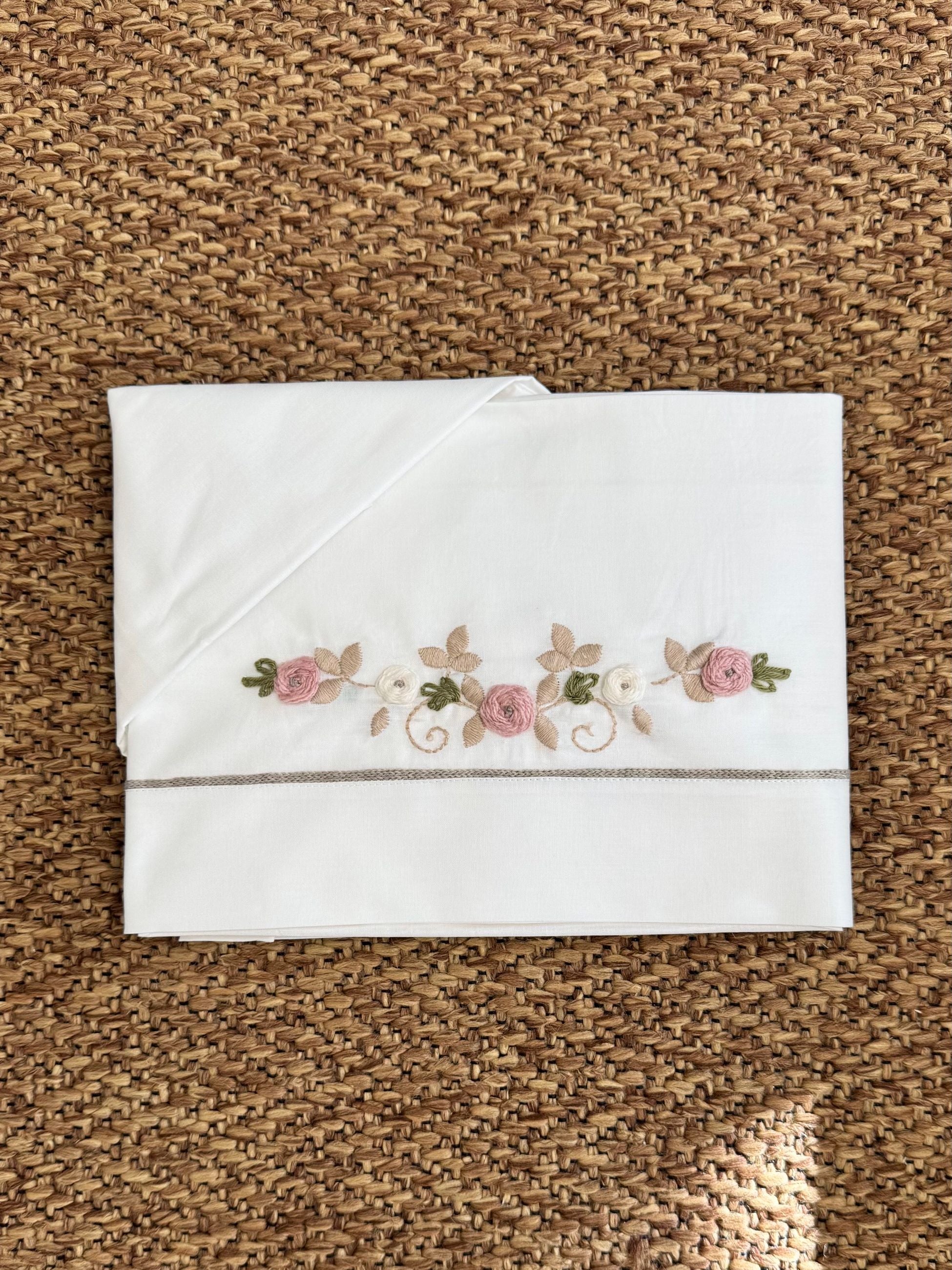 Lenzuolino Neonata Bianco LL1104