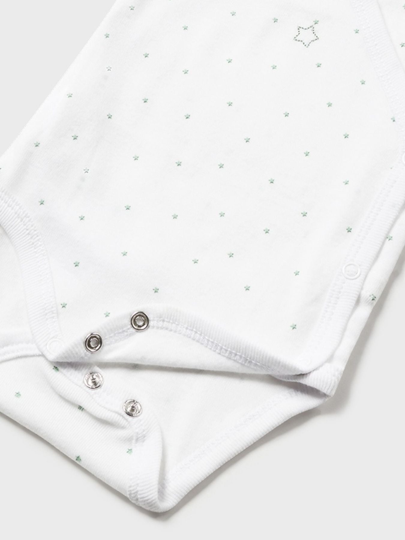 Baby Bodysuit m/s White 1719