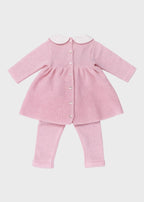 Completo Cotone Farfalle Organza Rosa 482