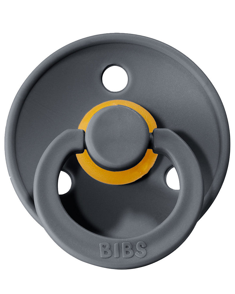 Set of 2 Iron/Baby blue pacifiers Grey 110223