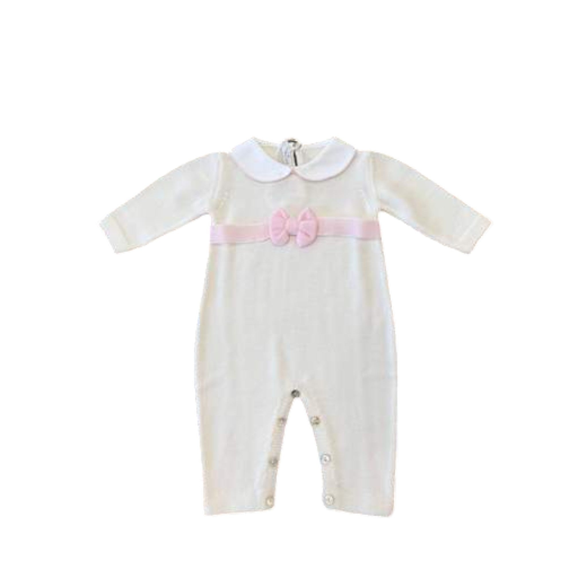 Tutina Doppio Fiocco Pura Lana BABY LORD 347