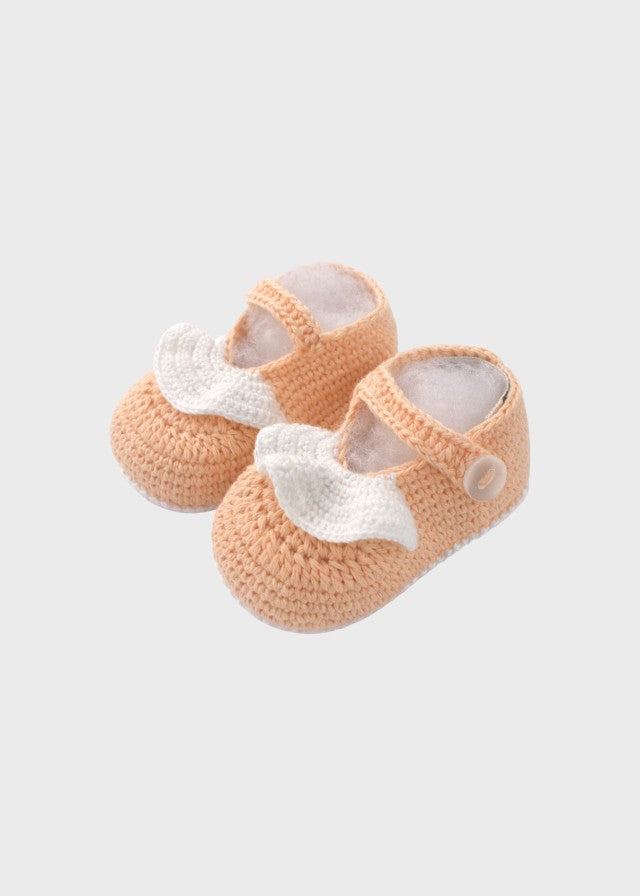 Ivory Cotton Ruffle Slippers PROVENCE/SC