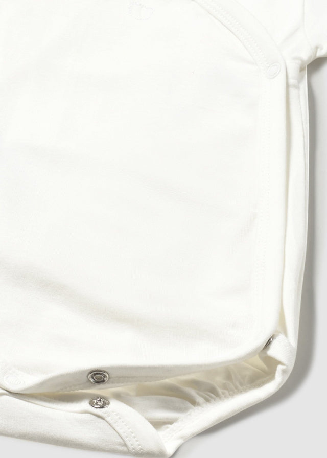 Natural Short Sleeve Bodysuit 1703