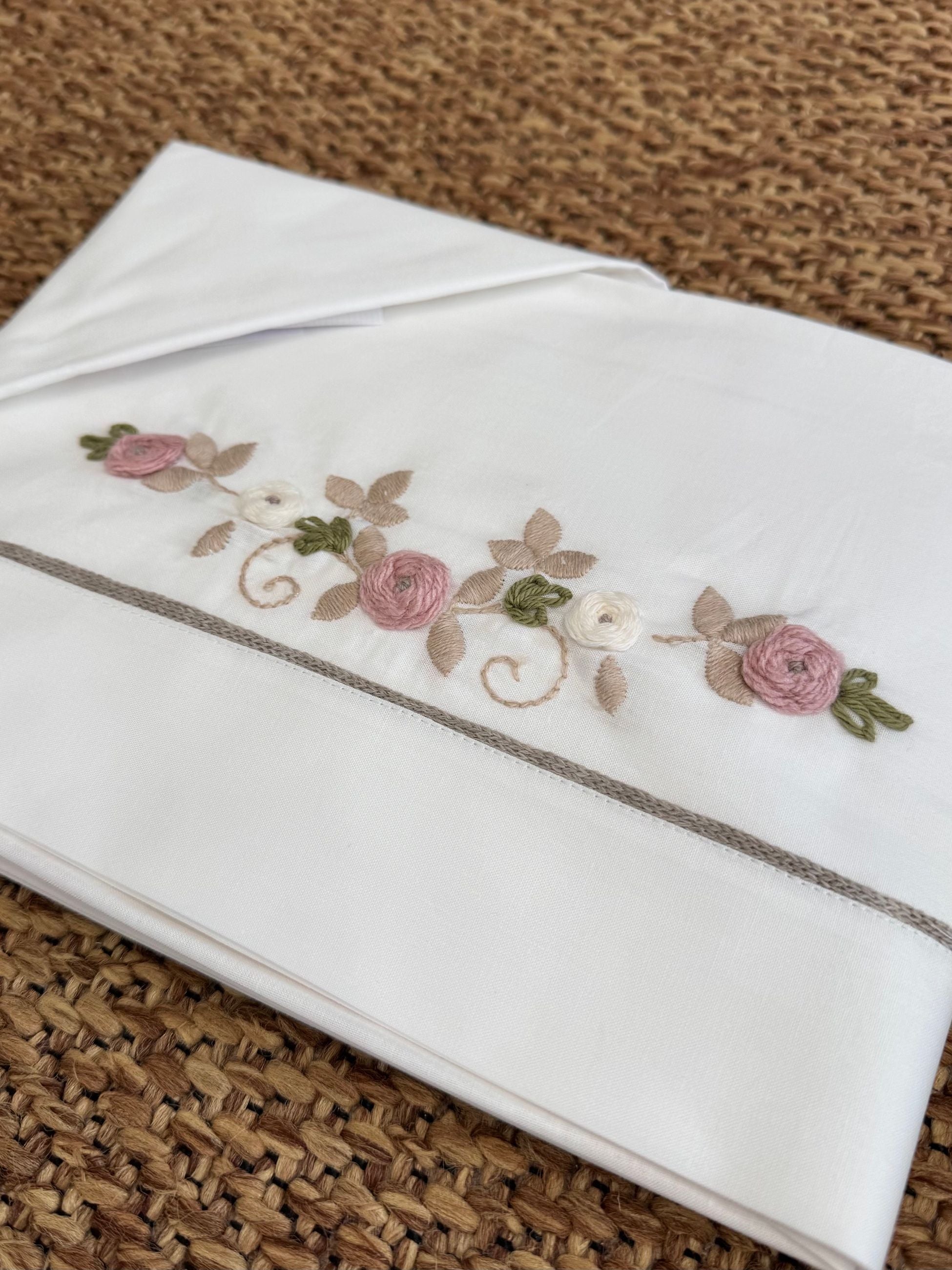 Lenzuolino Neonata Bianco LL1104