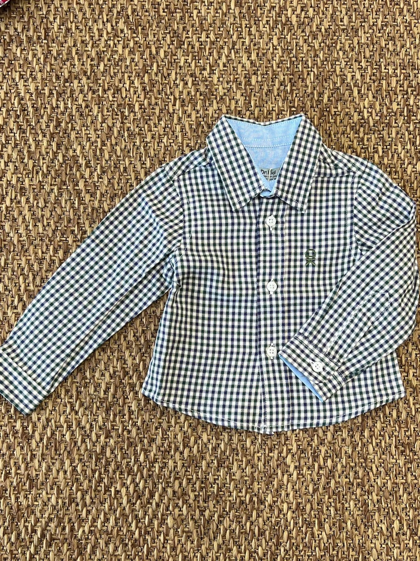 Boy's Shirt GREEN DK543/OI23