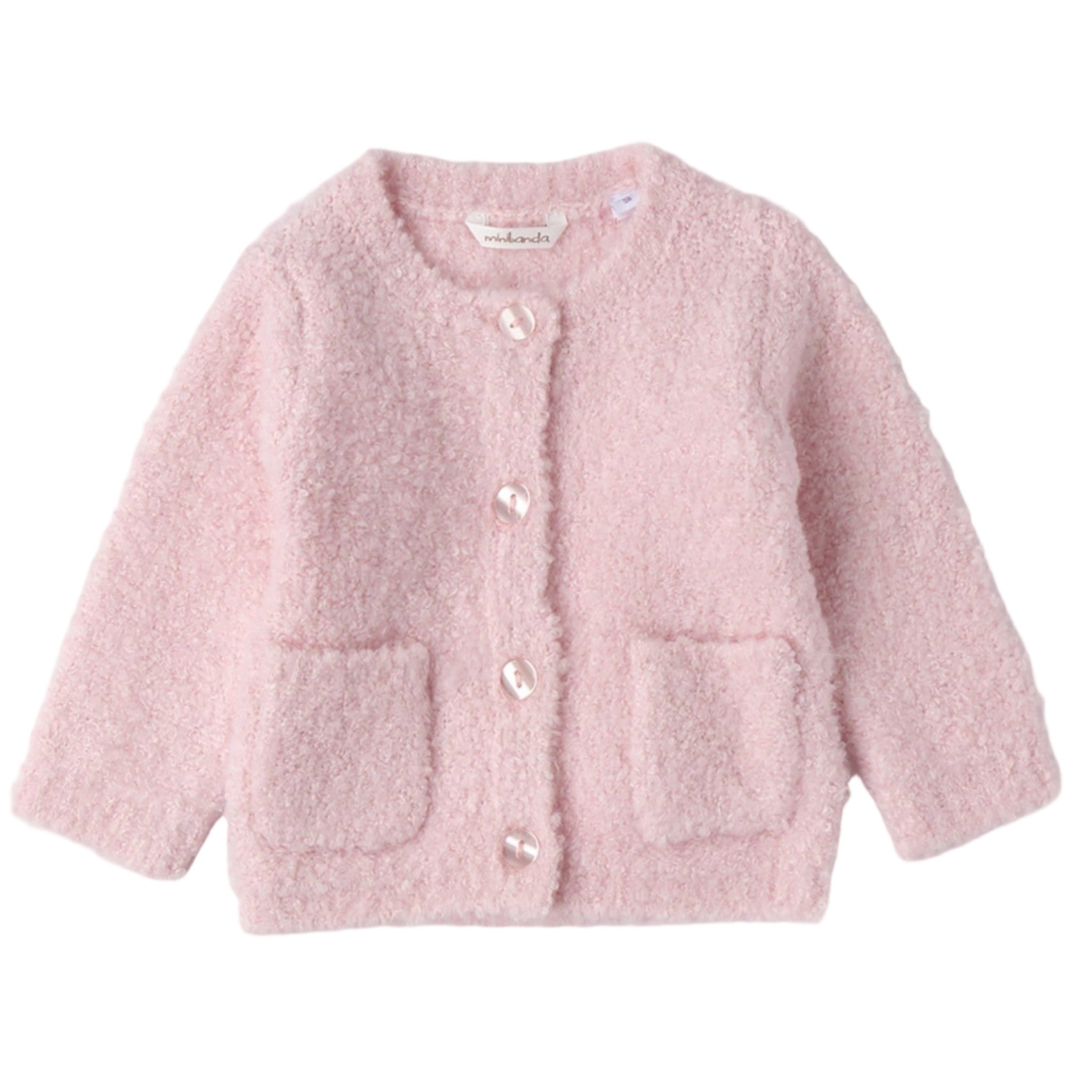 Cardigan Scaldacuore Bimba Rosa 3F707/2714 -  NANU' BABY