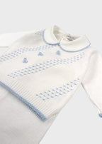 ENEA/CN Sky Blue Bow Cotton Set