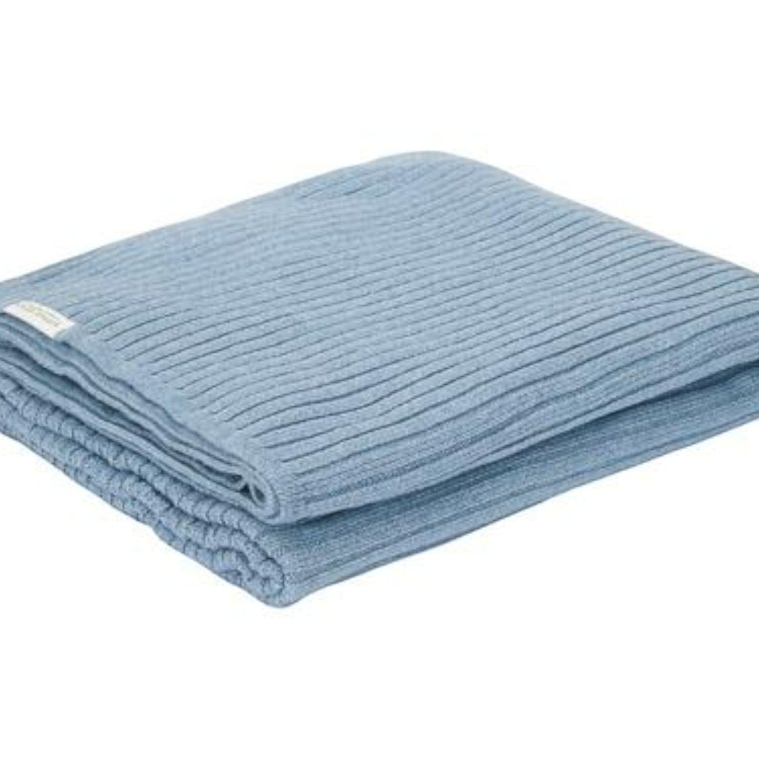 Copertina Culla lavorata a maglia  Blu TE13644035 -  NANU' BABY