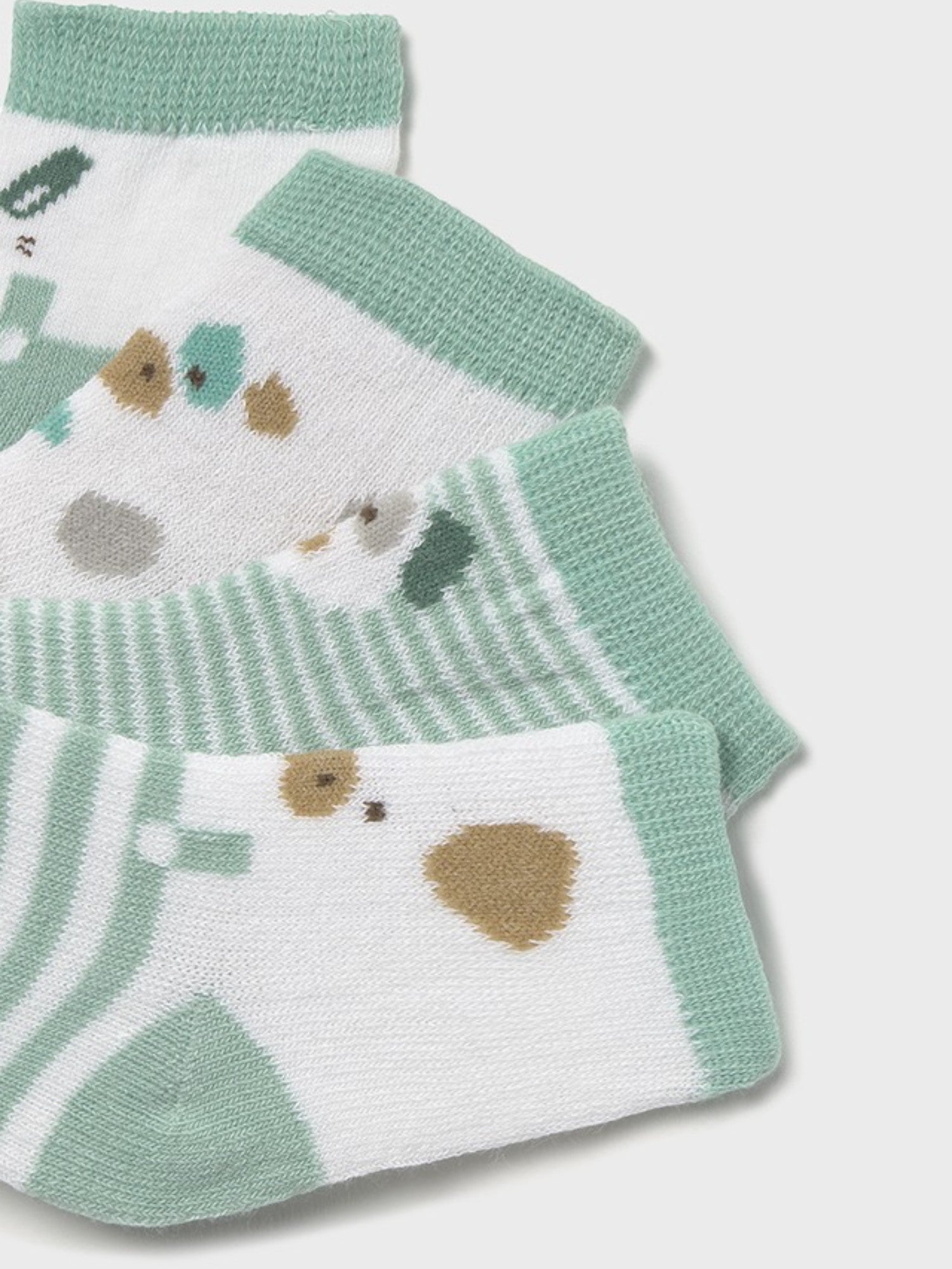 Set 4 calze  VERDE 9862 /V -  NANU' BABY