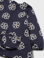 Jacquard dress for baby girl, blue, 2918/48