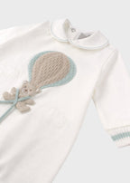 Green Hot Air Balloon Jersey Onesie EK5014V