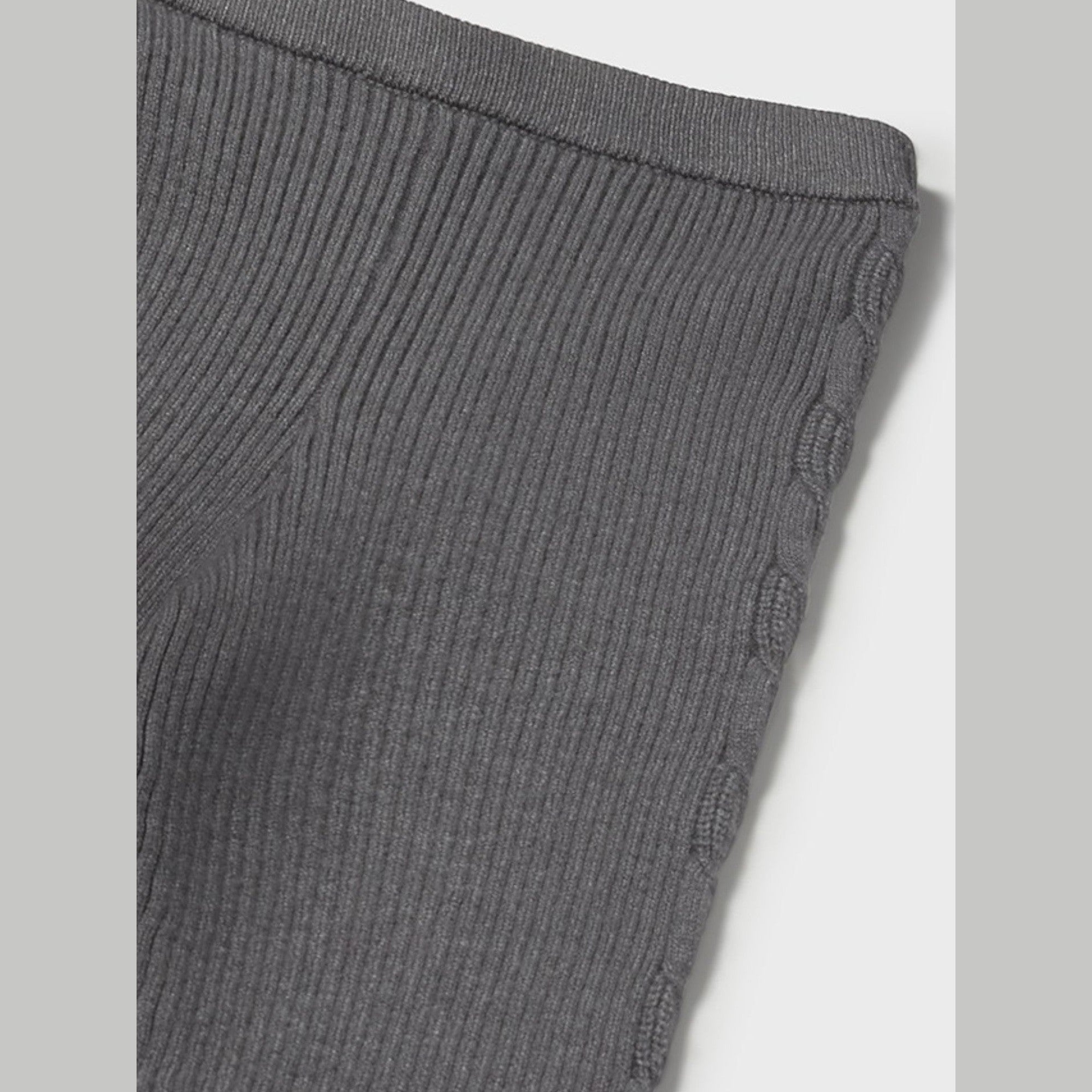 Leggings maglia tricot Bimba Grigio 10015/60 -  NANU' BABY