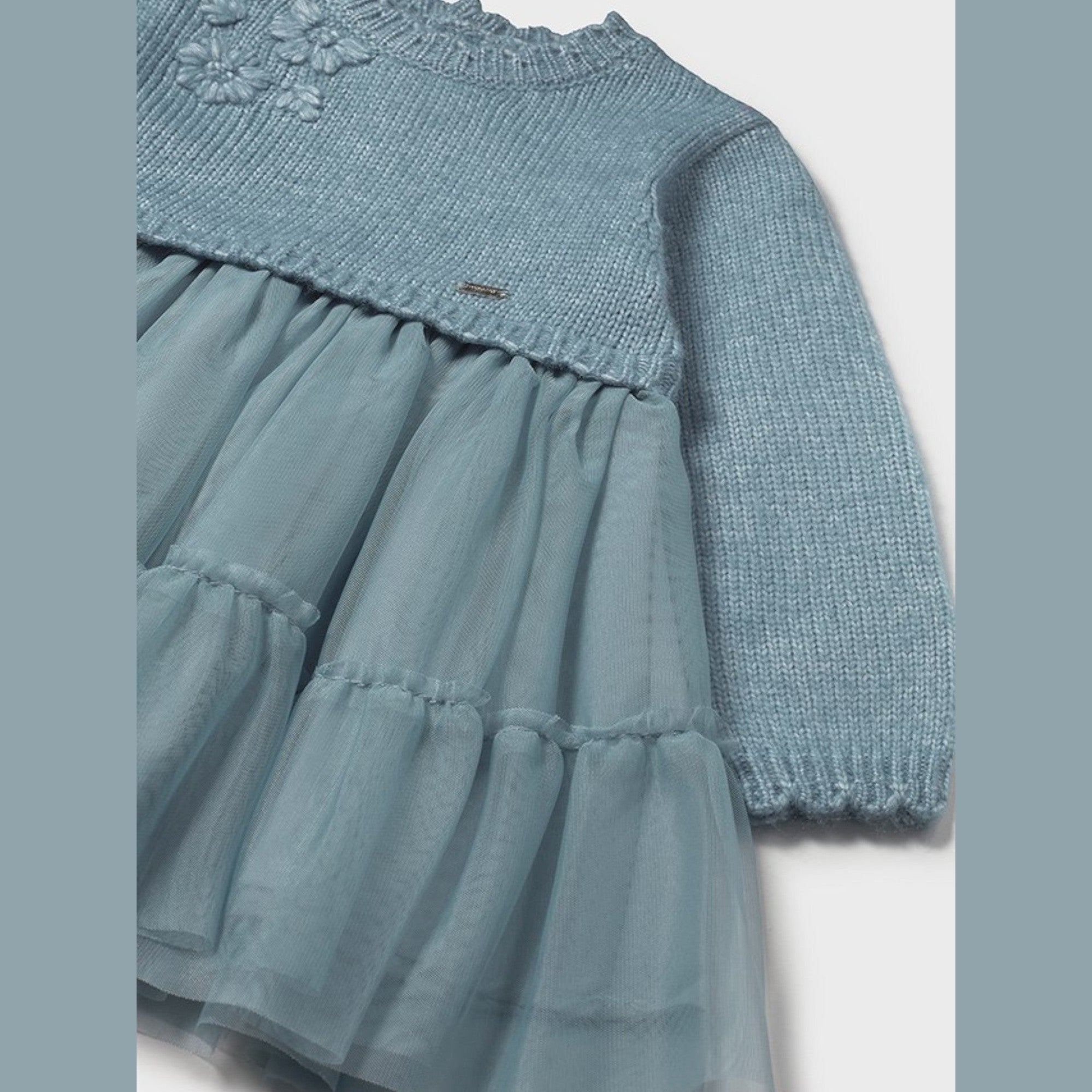 Abito combinato tricot Bimba CIELO 2905/31 -  NANU' BABY