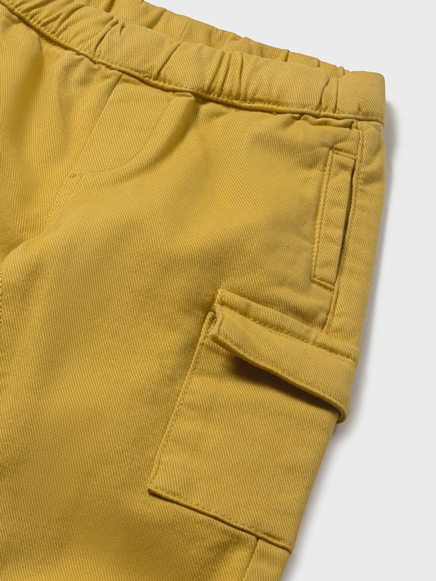 Yellow Cargo Jogger Pants for Boys 2506/85
