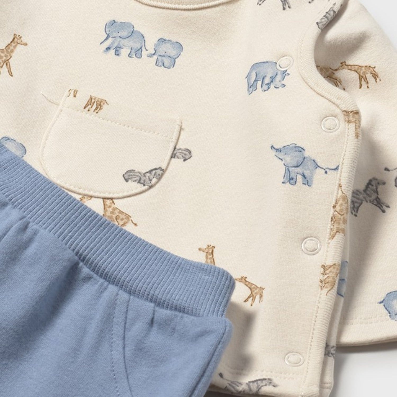 Newborn Baby Boy Outfit, Light Blue 2567/20