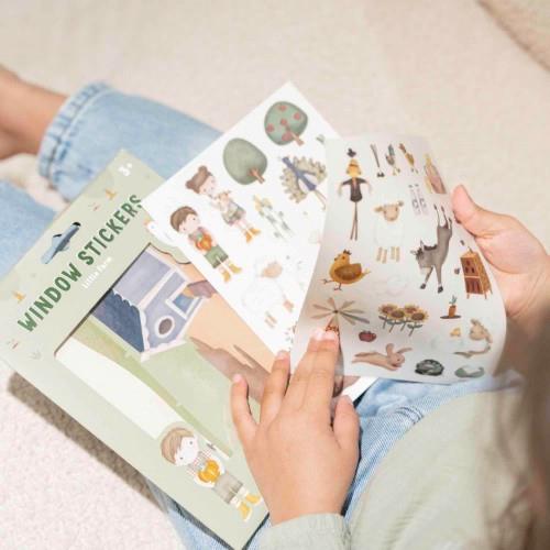 Vetrofanie Little Farm  Verde 125599 -  NANU' BABY